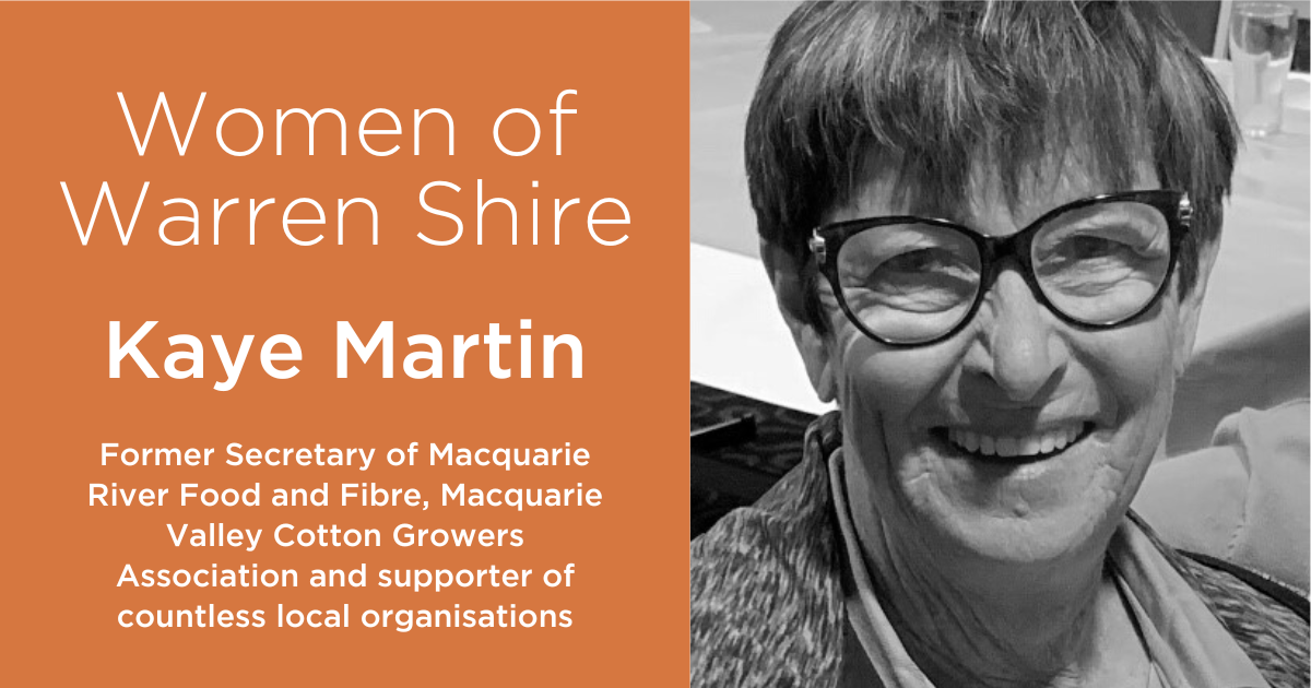 Women of Warren Shire - Kaye Martin - Post Image
